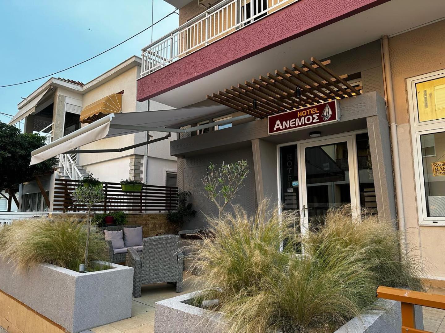 Anemos Hotel Agia Triada  Eksteriør billede